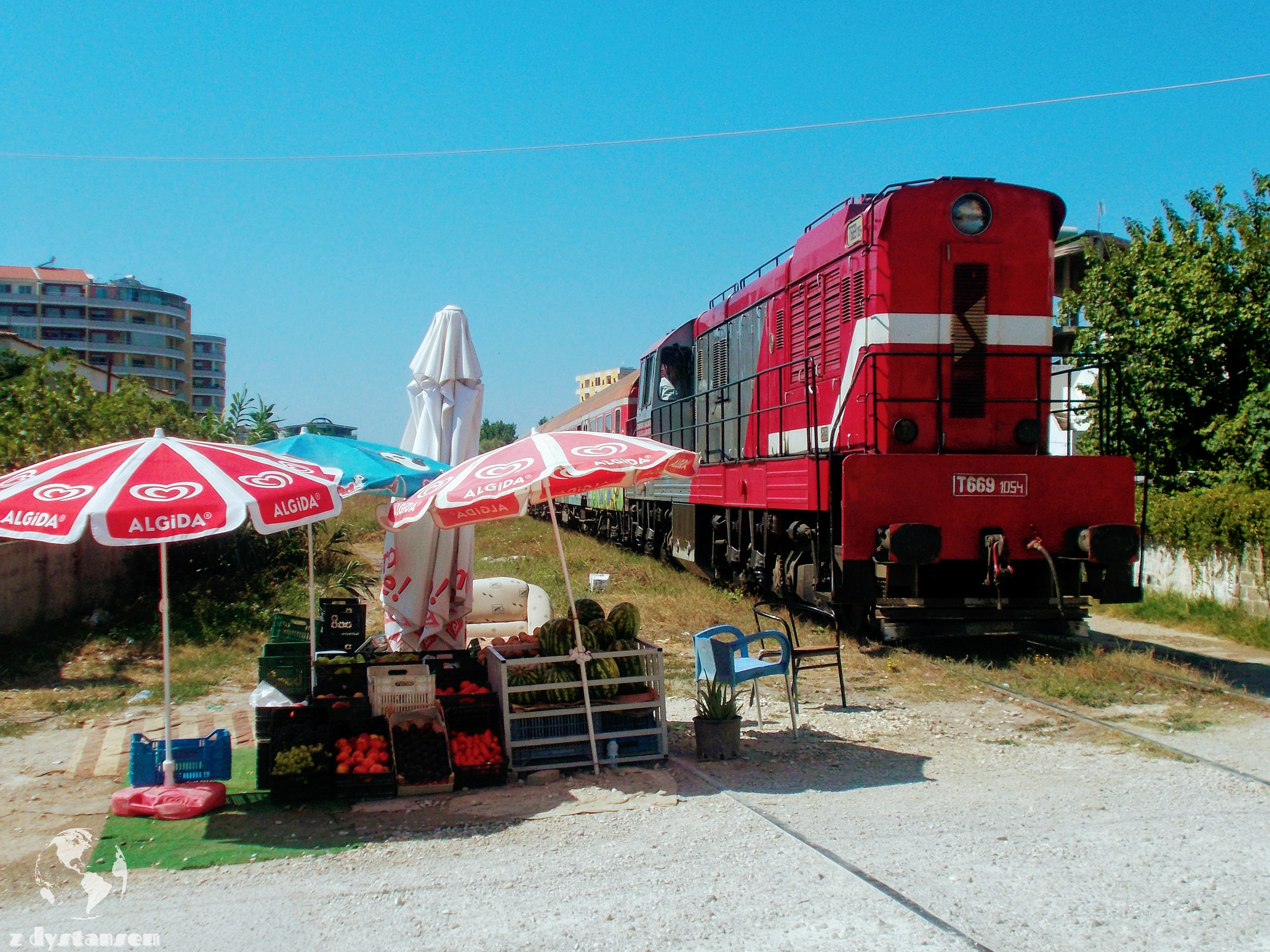 Albania 2019: Pociąg