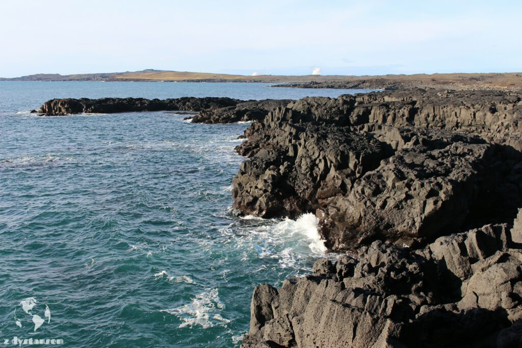 Islandia - widok na ocean