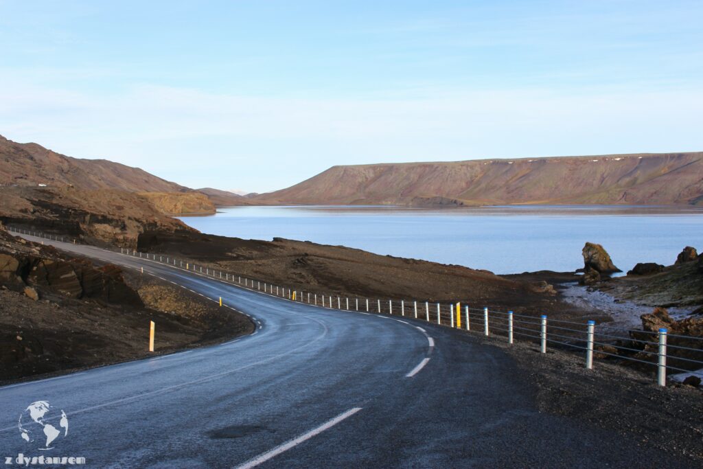 Islandia - jezioro Kleifarvatn