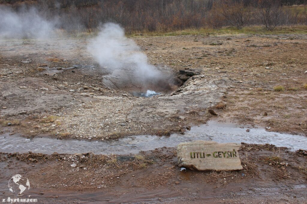 Złoty Krąg - Islandia - Strokkur