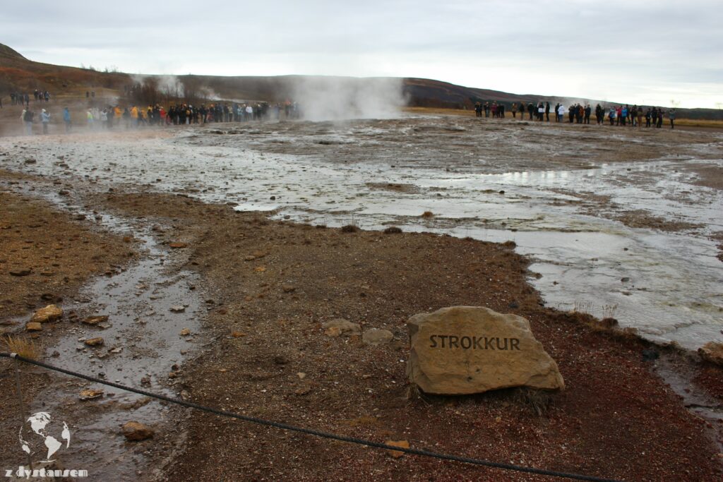 Złoty Krąg - Islandia - Strokkur