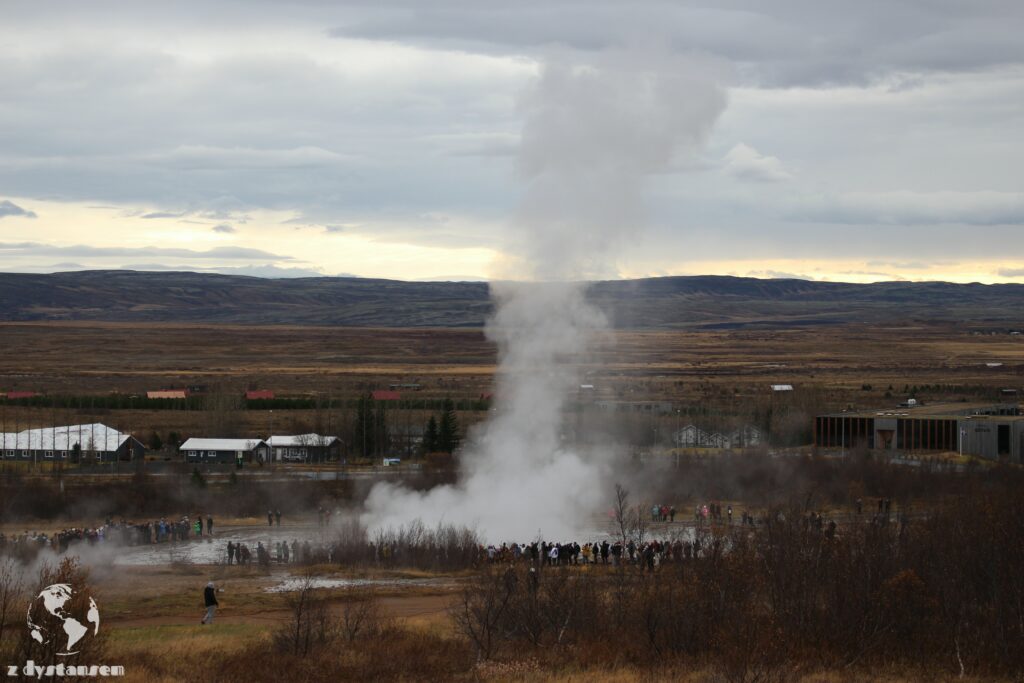 Złoty Krąg - Islandia - Strokkur