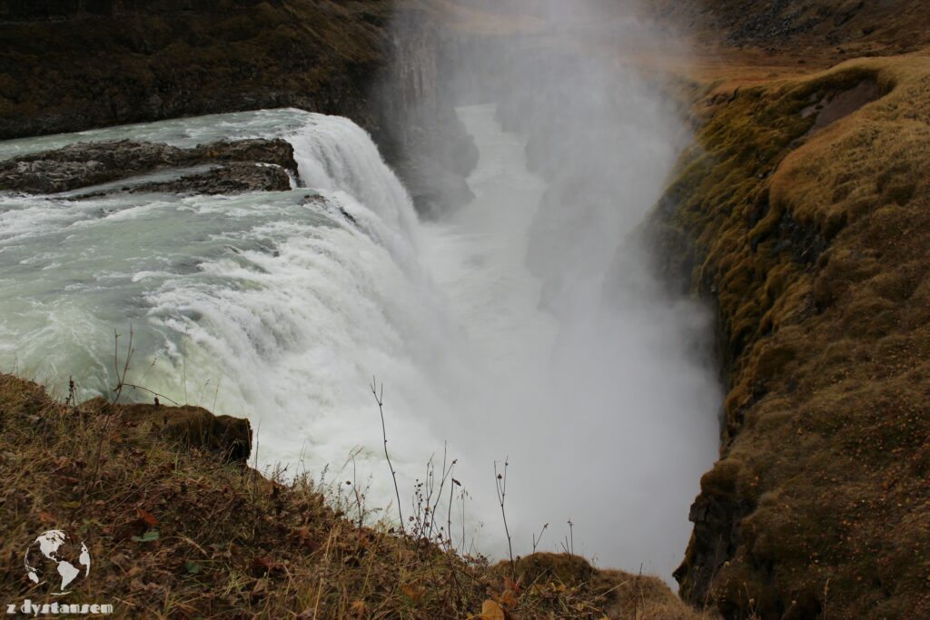 Złoty Krąg - Islandia - Gullfoss