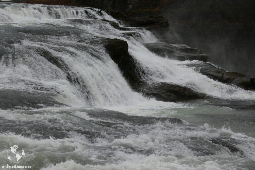 Złoty Krąg - Islandia - Gullfoss