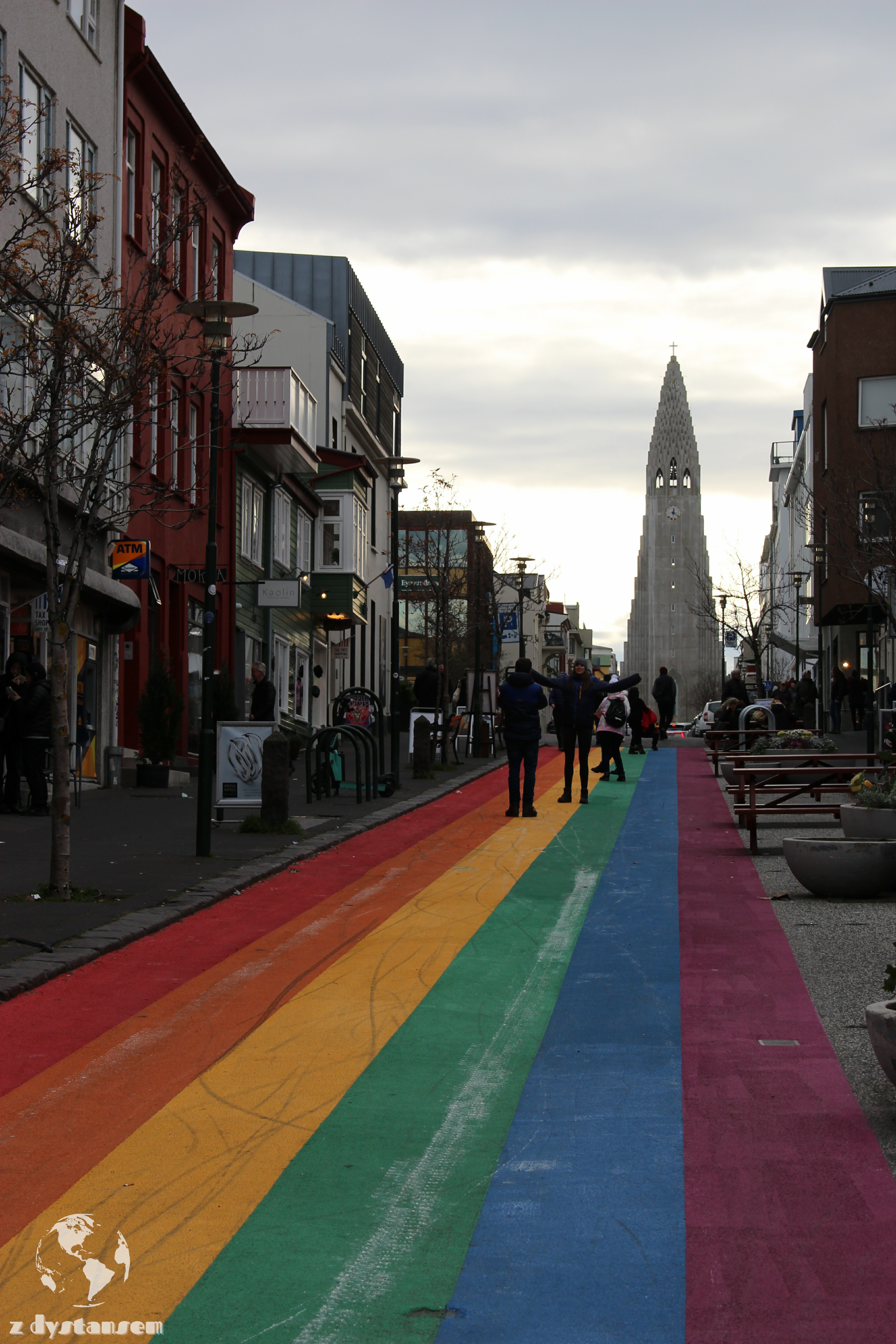 Reykjavik | tęczowa ulica